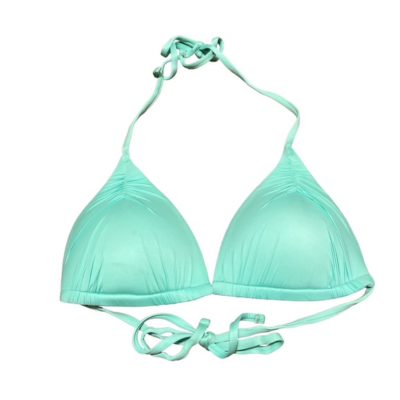 Mint Green Bikini Swim Top - Picture 2 of 5